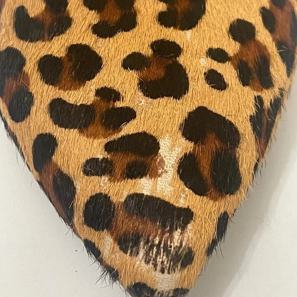 J. Crew Zoey D’Orsay Leopard Print Flats sz 6 - Picture 11 of 16